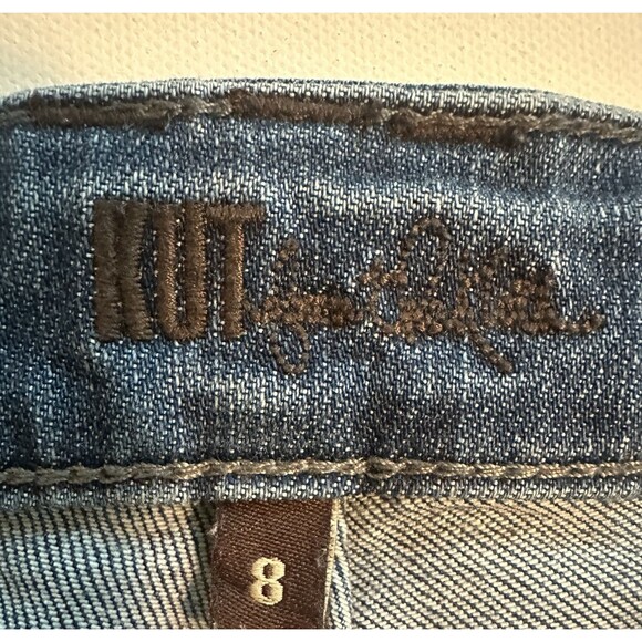 KUT FROM THE KLOTH Skinny Medium Wash Denim Jeans‎ Women's SIZE 8 - Picture 6 of 11